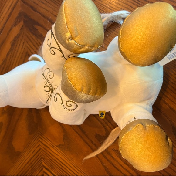 Build-A-Bear Enchanted White and Gold Pony Horse plush - Picture 9 of 14